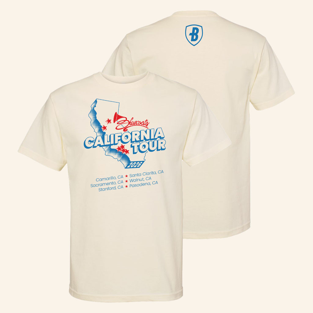 Bluecoats Merch 2026 California Tour T-Shirt Bluecoats Band Shirt Gifts For Music Lovers - Petshi