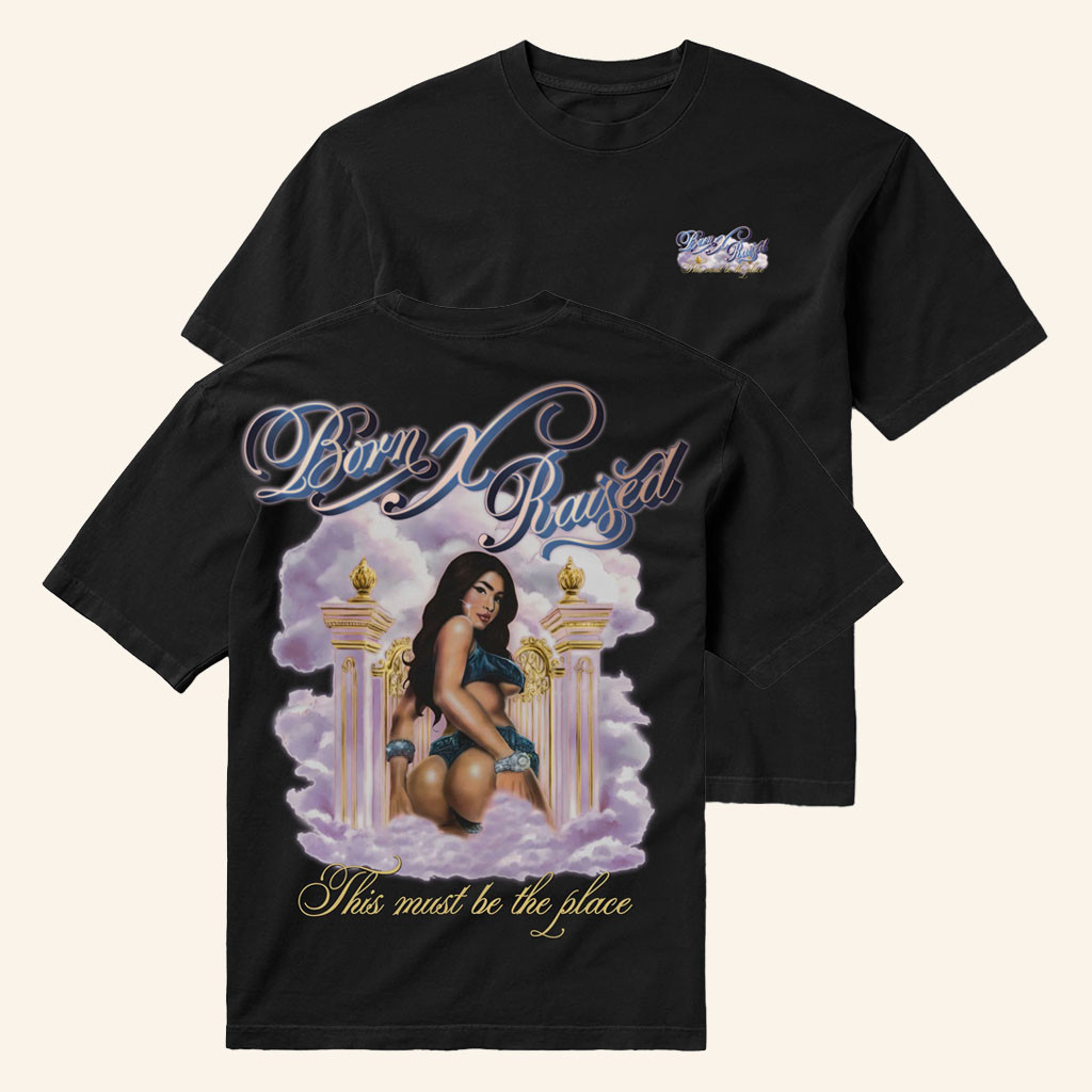 Born X Raised Merch 2026 This Must Be The Place T-Shirt Black Gifts For Friends - Petshi