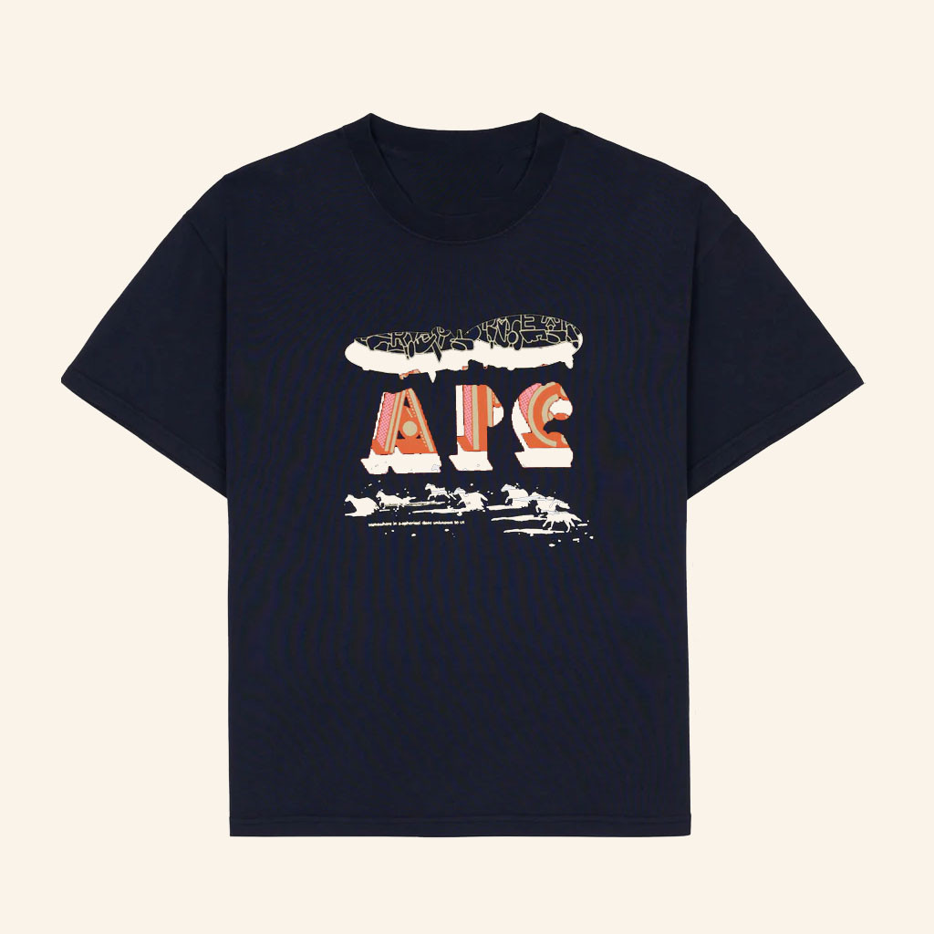 Brain Dead Merch 2026 Brain Dead X APC In A Daze T-Shirt Present For Friends - Petshi