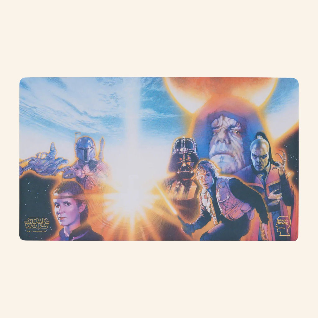 Brain Dead Merch 2026 Brain Dead X Star Wars Shadows Of The Empire Playmat Gifts For Brothers - Petshi