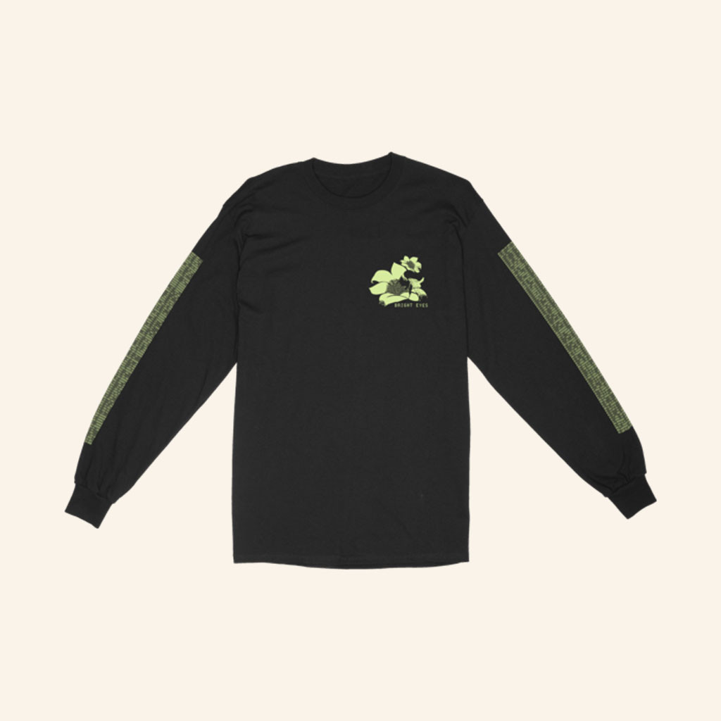 Bright Eyes Merch 2026 Binary Long Sleeve Shirt Presents For Rock Music Lovers - Petshi