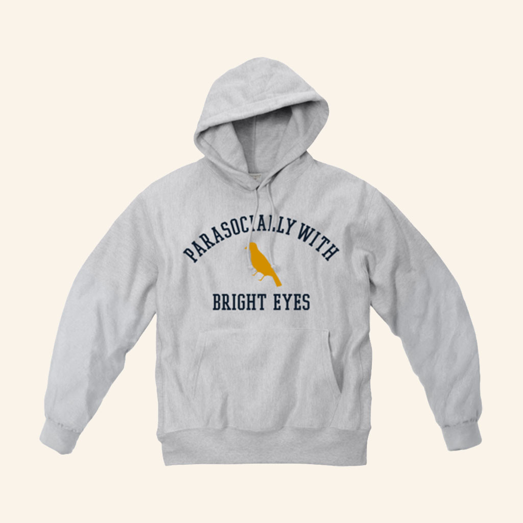 Bright Eyes Merch 2026 Parasocial With Bright Eyes Hoodie Gifts Ideas For Music Lovers - Petshi