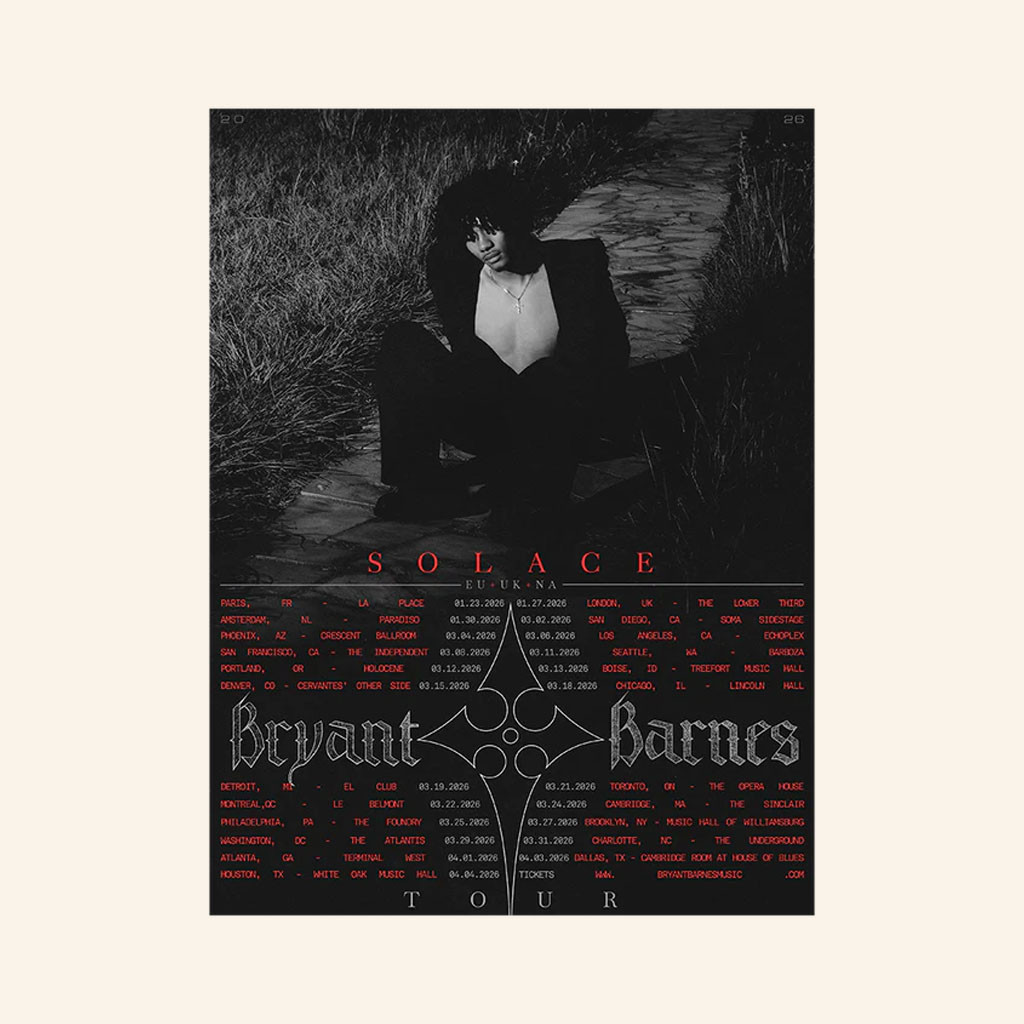 Bryant Barnes Merch 2026 SOLACE Tour Poster Wall Art Decor Presents For Music Lovers - Petshi
