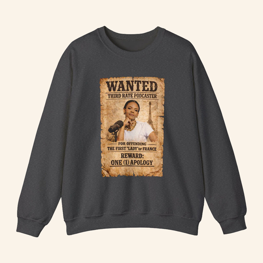Candace Owens Merch 2026 Wanted Crewneck Candace Owens Sweatshirt Gifts For Podcast Fan - Petshi