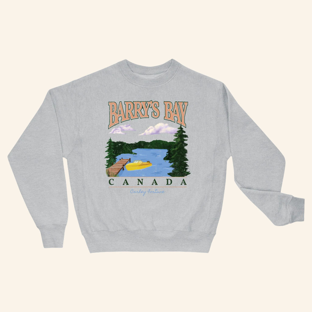 Carley Fortune Merch 2026 Barry's Bay Canada Sweatshirt Birthday Gifts For Her - Petshi