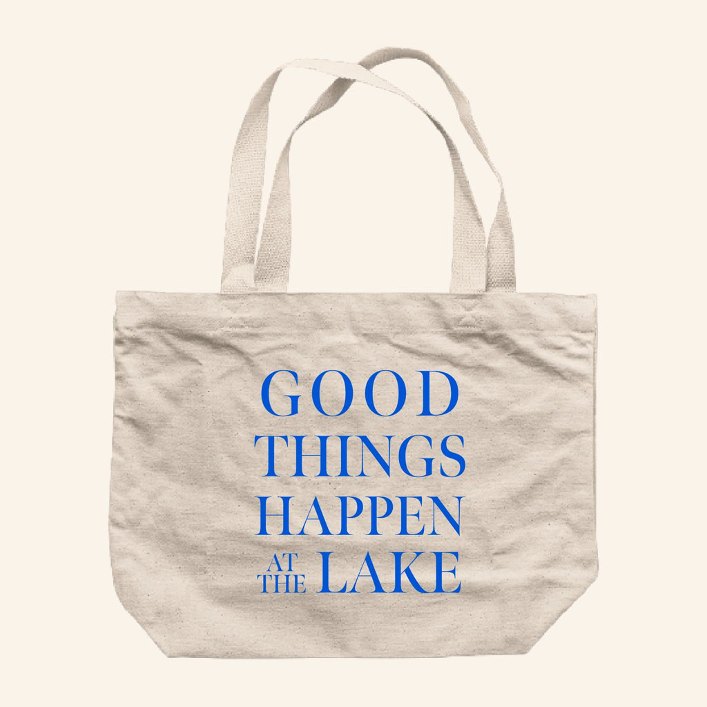 Carley Fortune Merch 2026 Good Things Happen At The Lake Tote Bag Present For Mom - Petshi