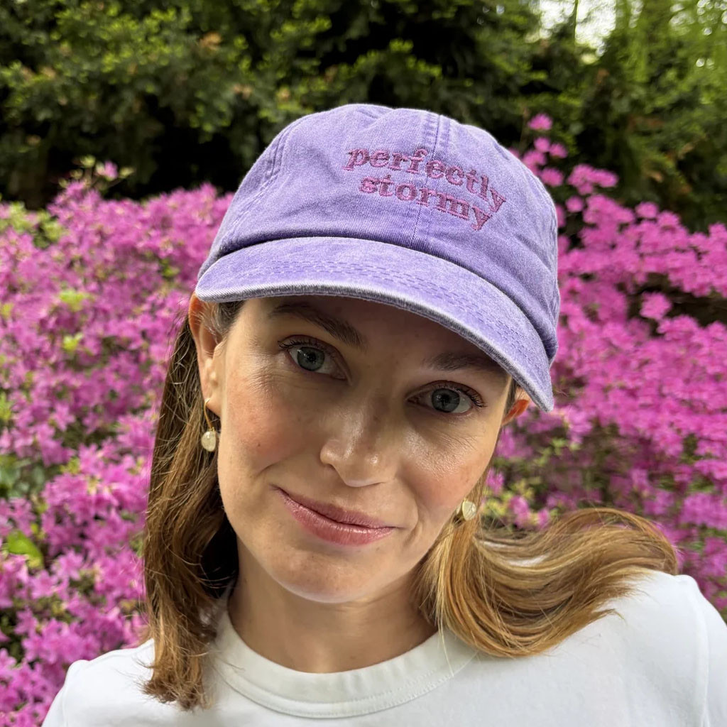 Carley Fortune Merch 2026 Perfectly Stormy Hat Embroidered Birthday Gifts For Mom - Petshi