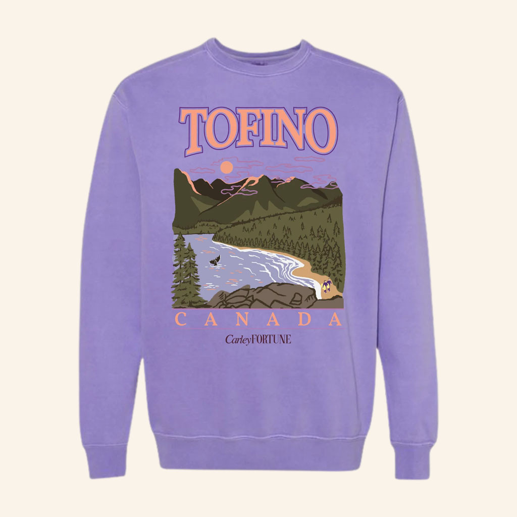 Carley Fortune Merch 2026 Tofino Canada Sweatshirt Best Gifts For Romance Reader - Petshi