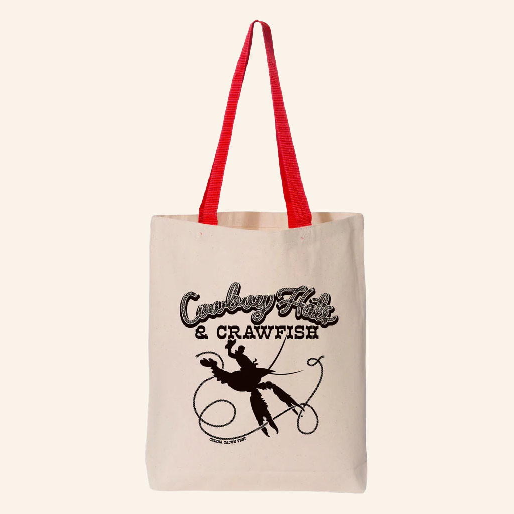 Celina Texas Merch 2026 Crawfish And Cowboys Tote Bag Celina Cajun Fest Hand Bags Best Gifts - Petshi