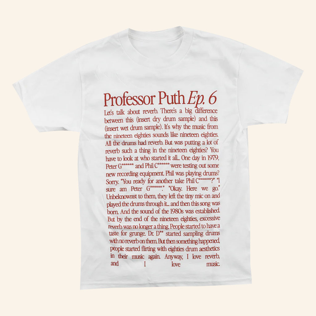 Charlie Puth Merch 2026 Professor Puth Text T-Shirt Unique Gifts For Music Lovers - Petshi