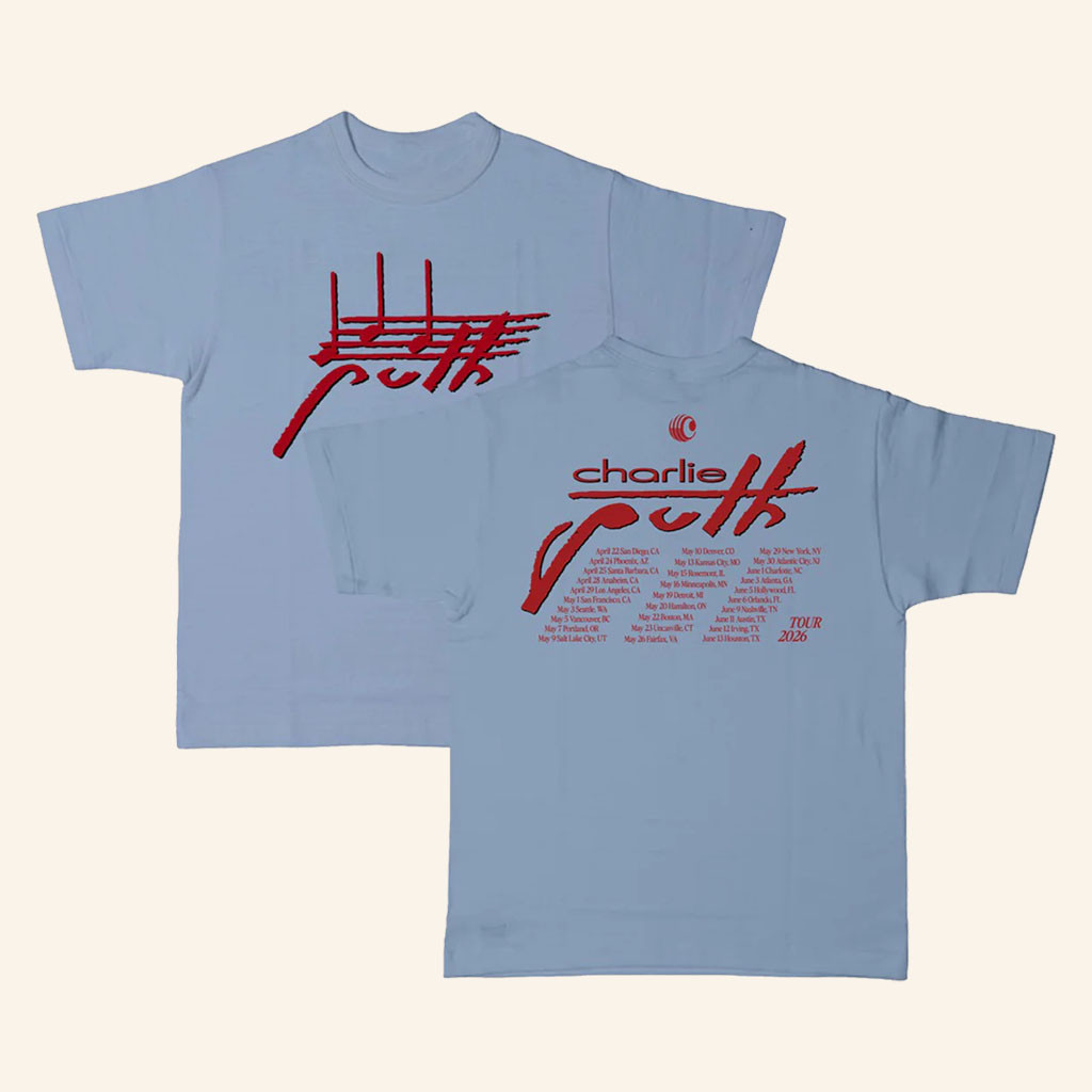Charlie Puth Merch Charlie Puth 2026 Tour T-Shirt Music Lover Gift Ideas For Him - Petshi