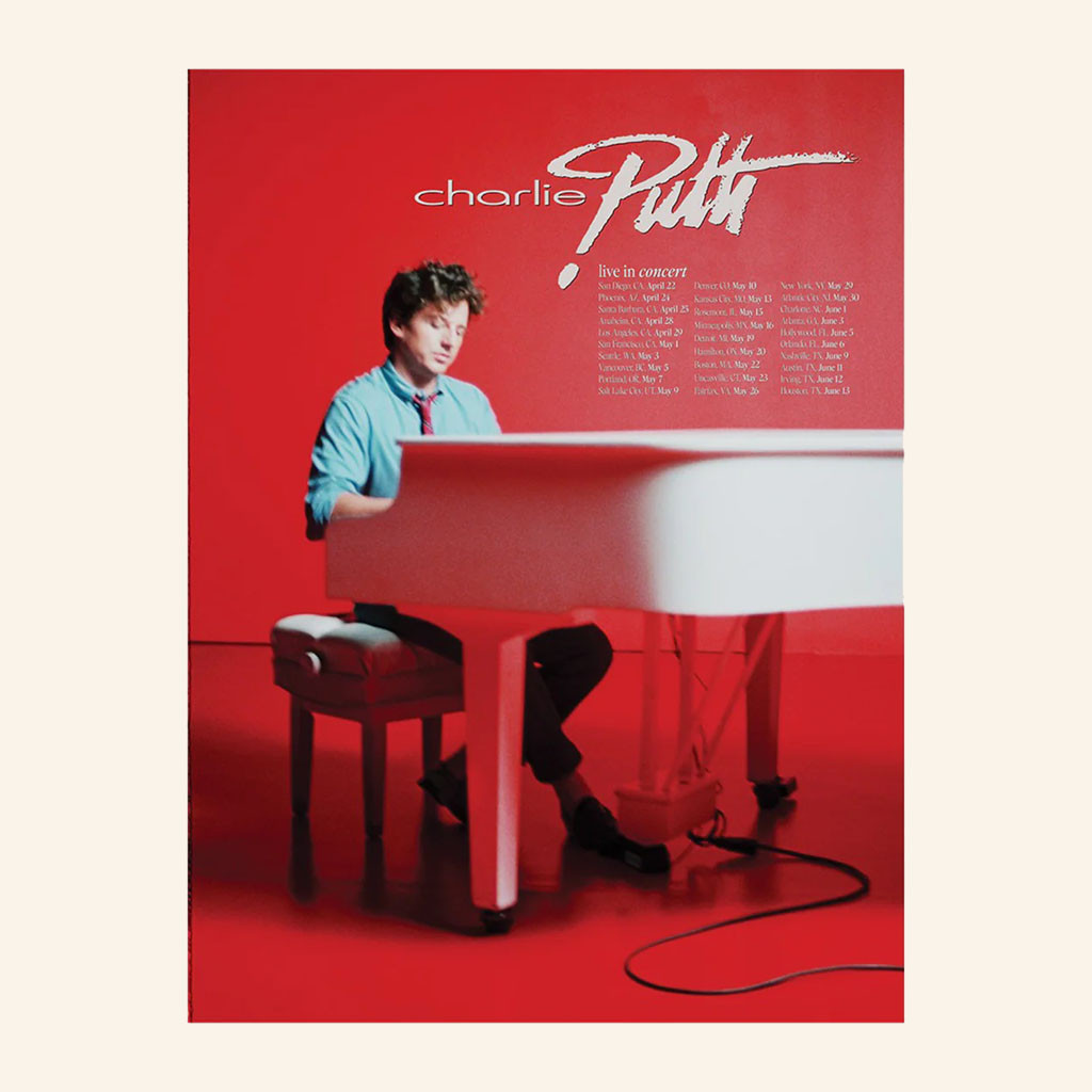 Charlie Puth Merch Whatever's Clever Live In Concert Poster Charlie Puth Tour 2026 Poster Decor - Petshi