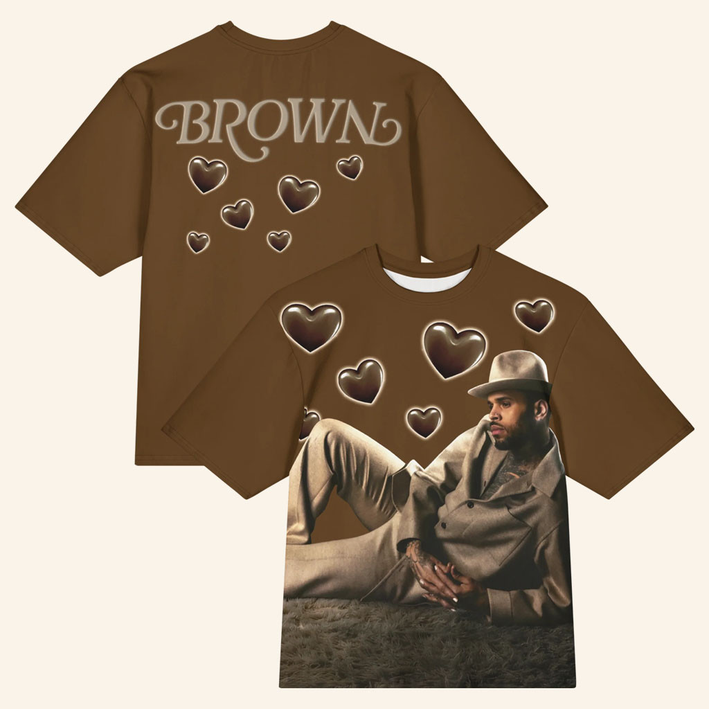 Chris Brown Merch 2026 Brown Album T-Shirt Chris Brown New Album Shirt Gifts For Music Fans - Petshi