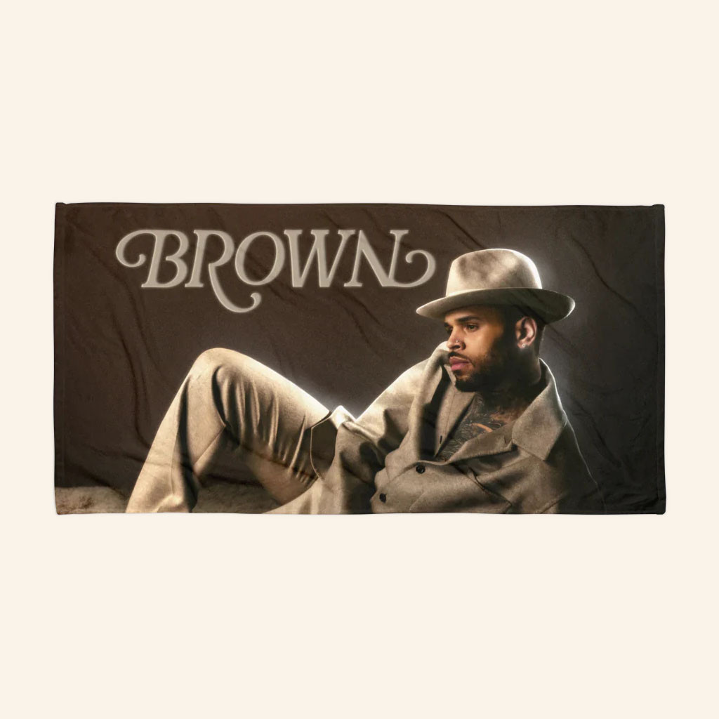 Chris Brown Merch 2026 Brown Album Towel Chris Brown New Album Merchandise Fan Gifts - Petshi