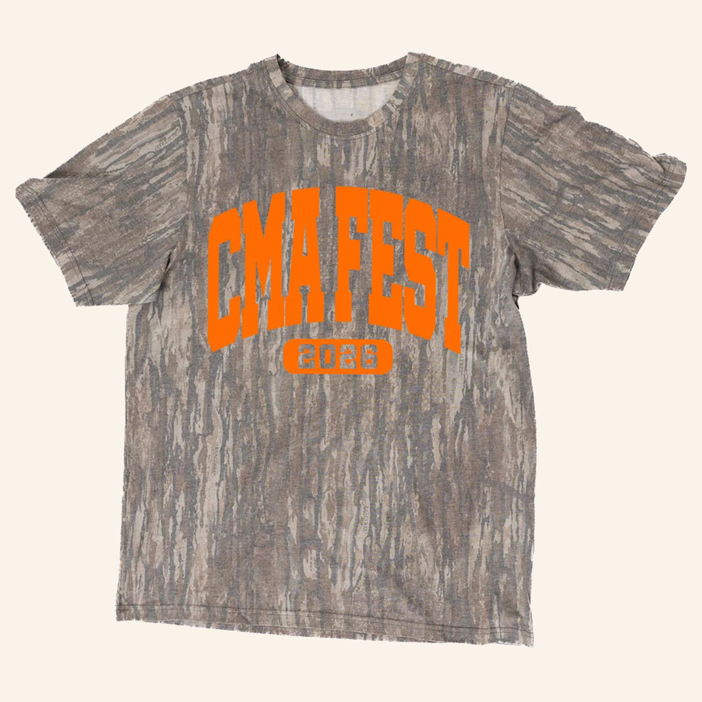 CMA Merch CMA Fest 2026 Camo T-Shirt Present For Country Music Fans - Petshi
