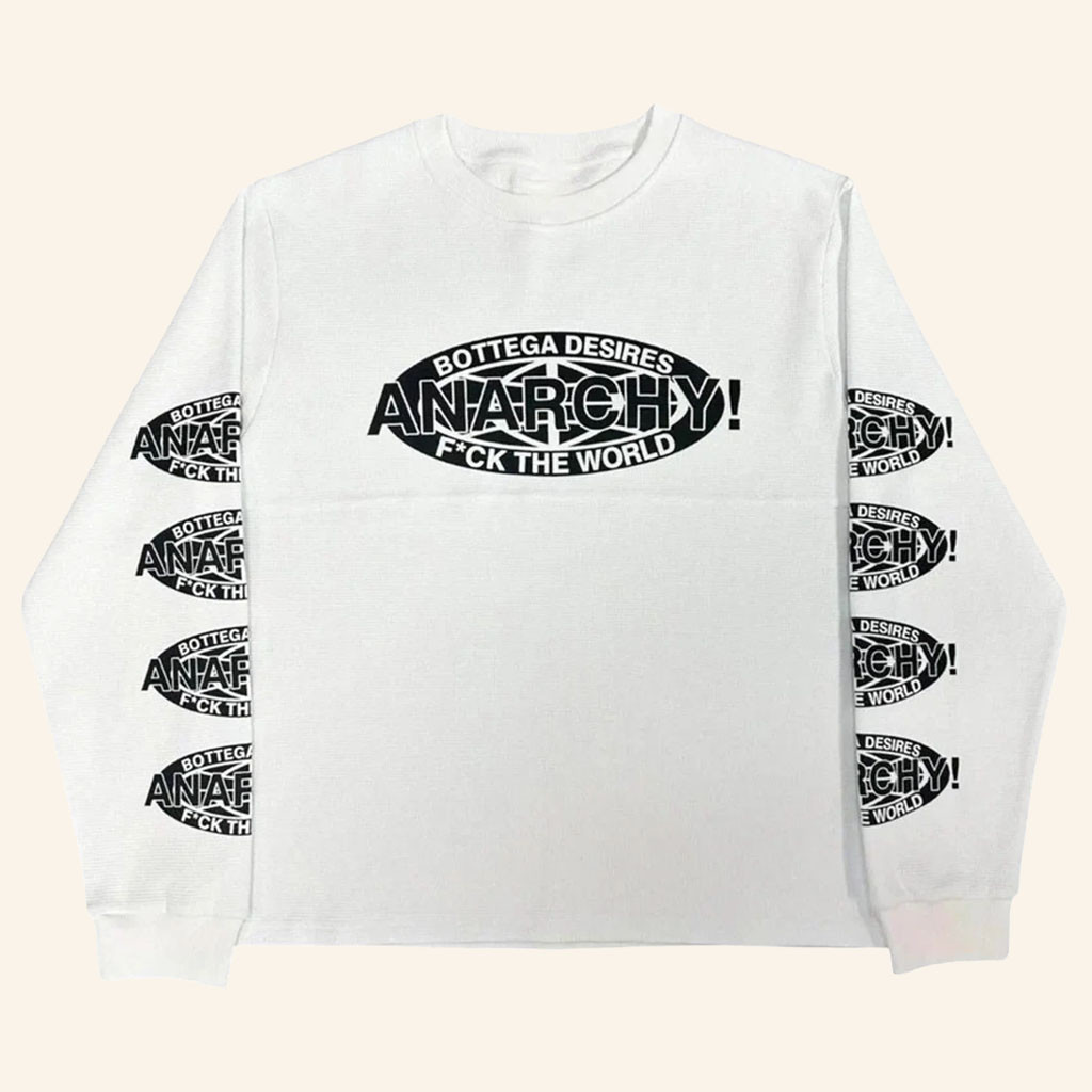 Common Hype Merch 2026 Bottega Desires Reconstructed Anarchy Long Sleeve Shirt Gifts For BFF - Petshi