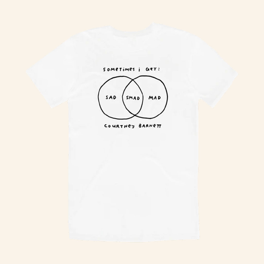 Courtney Barnett Merch 2026 SMAD T-Shirt Courtney Barnett Shirt Present For Music Fans - Petshi