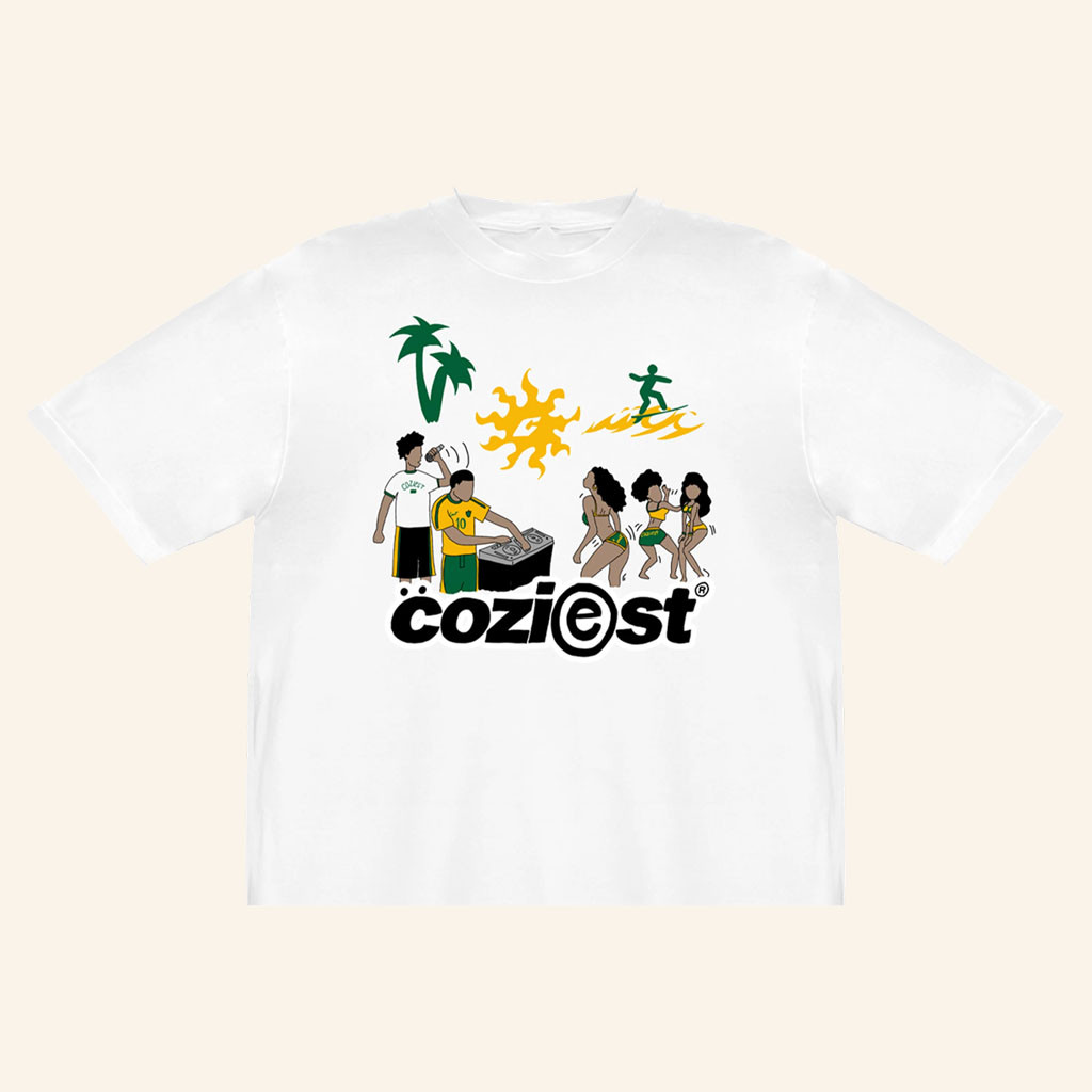 Coziest Merch 2026 Party T-Shirt White Summer Vacation Shirt Gifts For Besties - Petshi