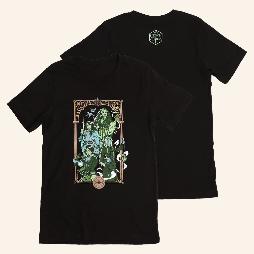 Critical Role Merch 2026 Heroes Of Araman Seekers T-Shirt Best Gifts For Reality Fans - Petshi
