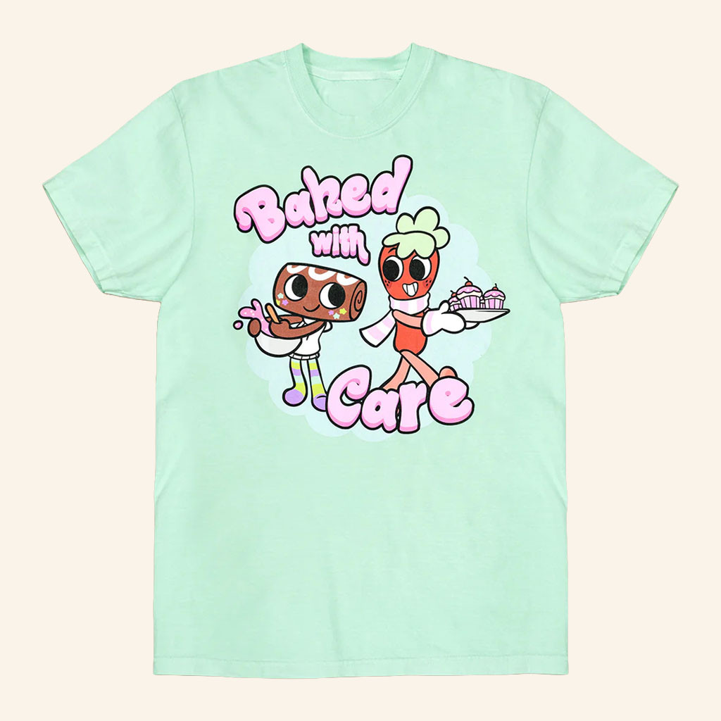 Dandy's World Merch 2026 Sprout T-Shirt Baked With Care Shirt Gifts For Her - Petshi