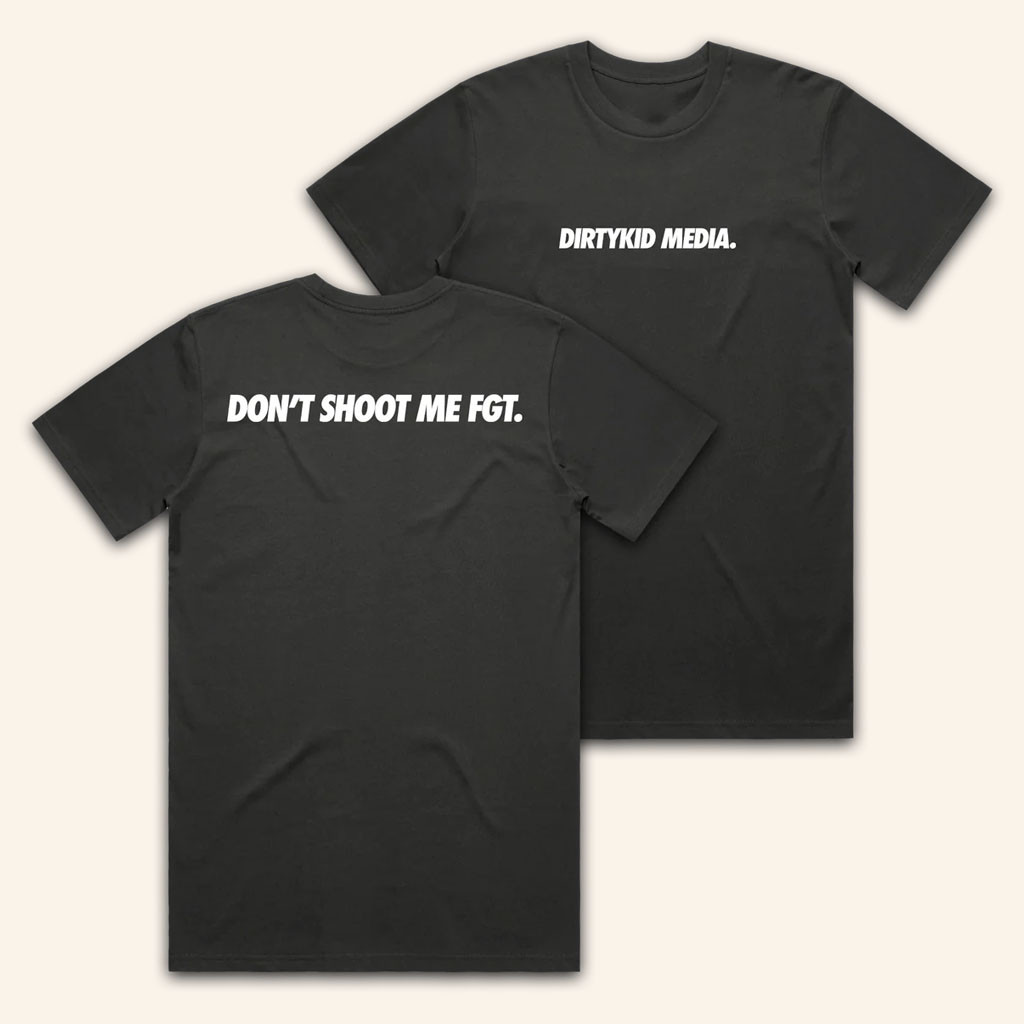 Dirty Kid Merch 2026 Don't Shoot Me T-Shirt Dirty Kid Media Shirt Gifts For BFF - Petshi