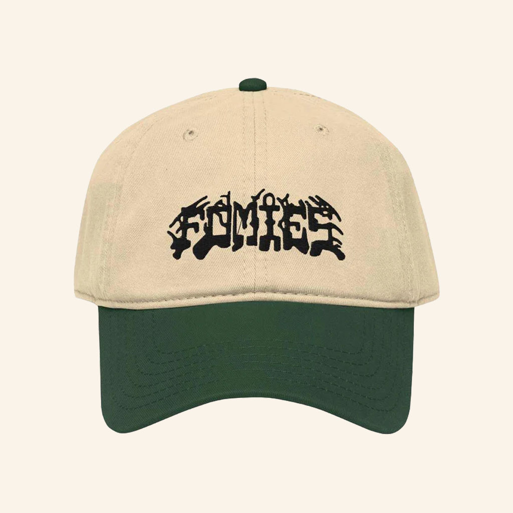Distroville Merch 2026 Fomies Beige Green Embroidered Hat Present For Band Fans - Petshi