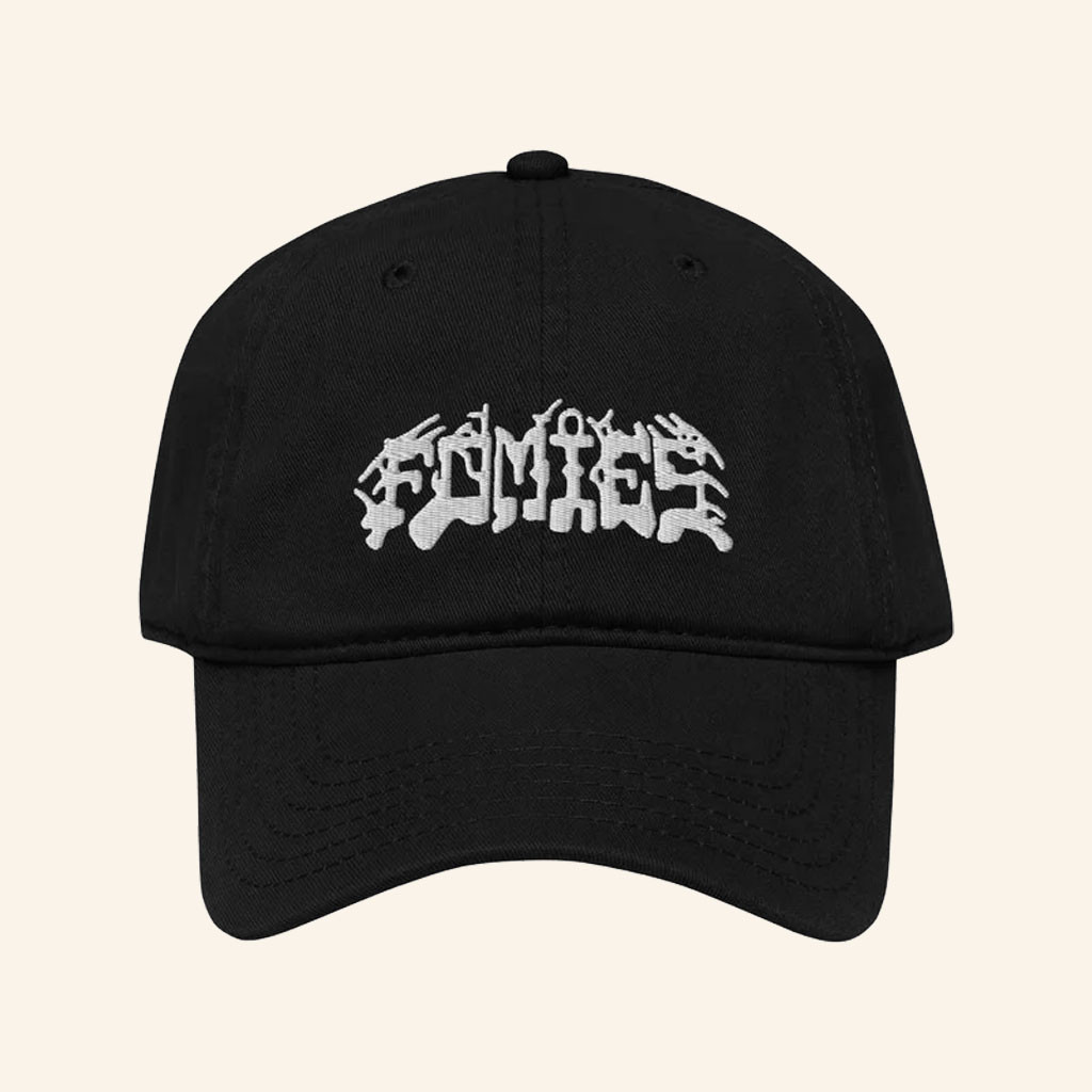 Distroville Merch 2026 Fomies Black Embroidered Hat Best Gifts For Band Fans - Petshi
