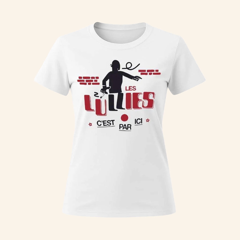 Distroville Merch 2026 Les Lullies C'est Par Ici T-Shirt Music Lover Gifts For Her - Petshi