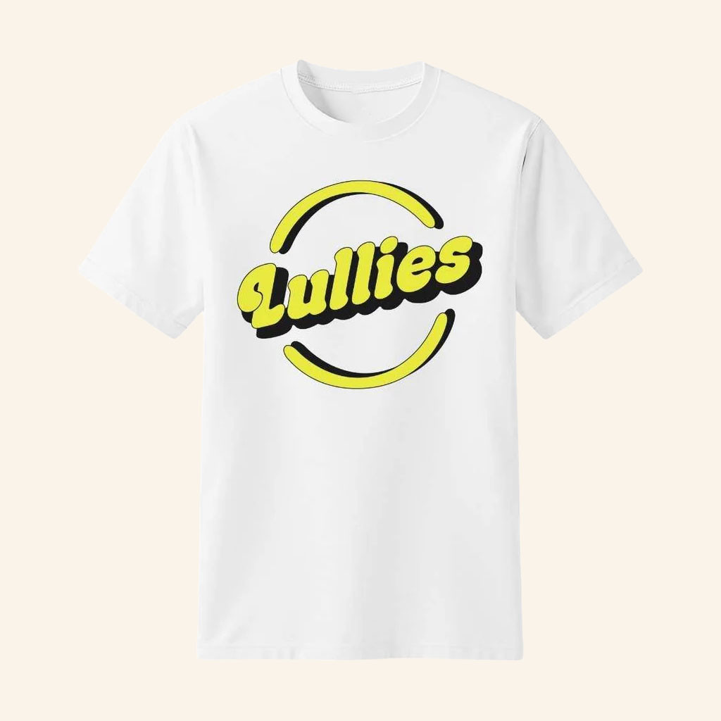 Distroville Merch 2026 Les Lullies Yellow Logo T-Shirt Unique Gifts For Band Fans - Petshi