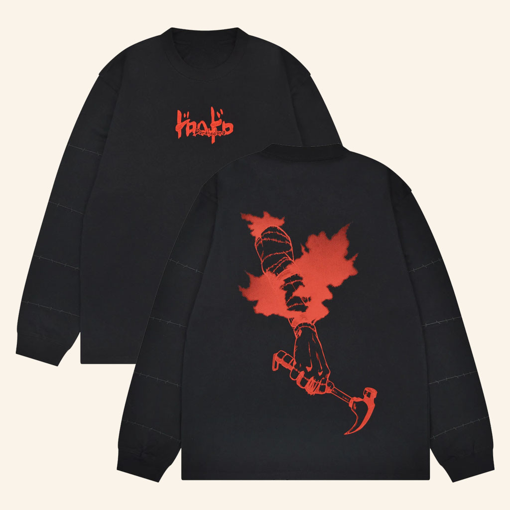 Dorohedoro Merch 2026 Black Shin Long Sleeve Shirt Best Gifts For Boyfriend - Petshi