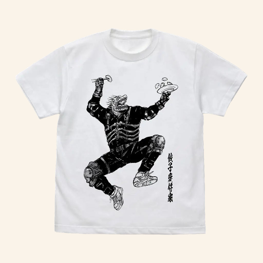 Dorohedoro Merch 2026 Caiman T-Shirt White Gifts Ideas For Anime Lovers - Petshi