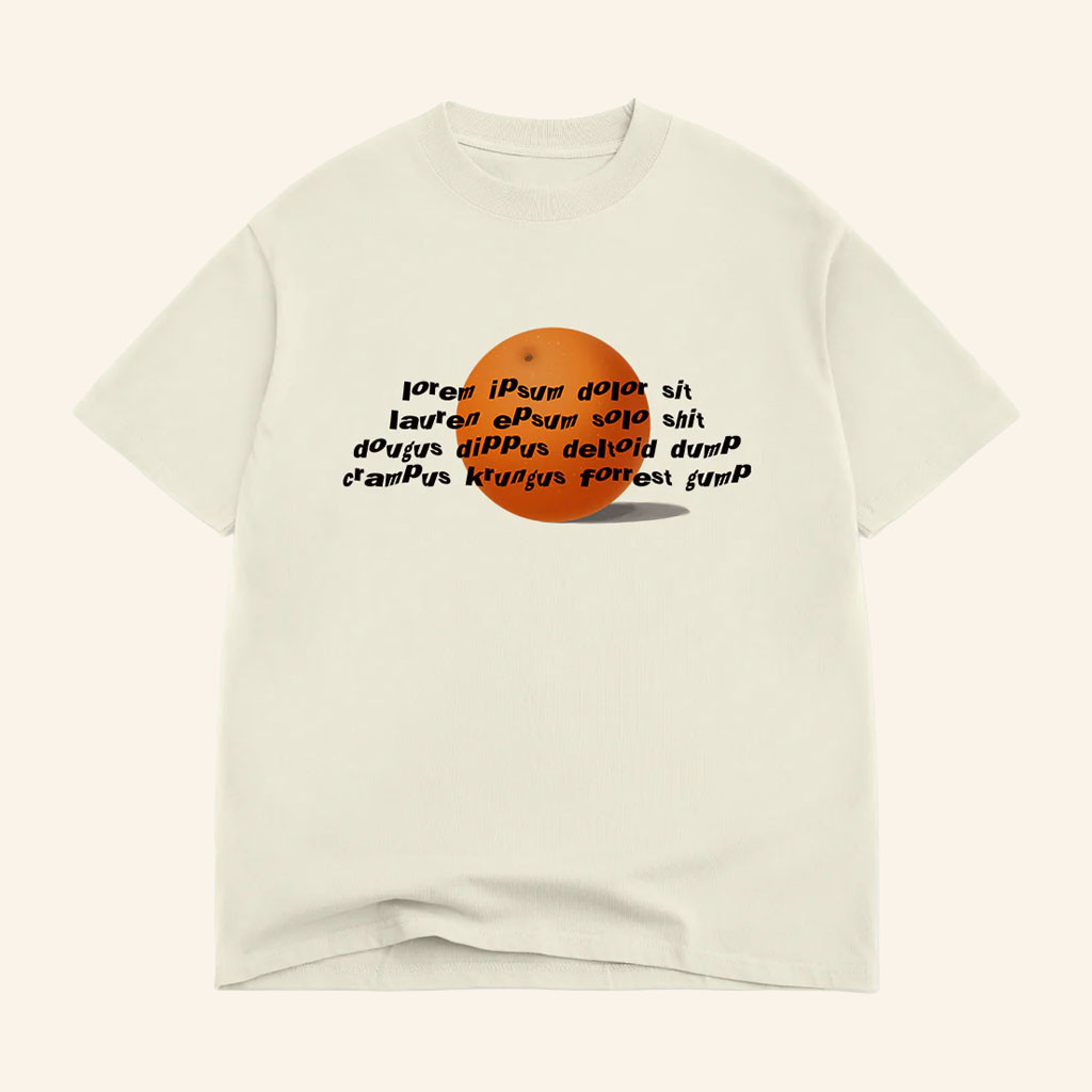 Drawfee Merch Lorem Ipsum T-Shirt Humorous Typographic Shirt Gifts For Brothers - Petshi