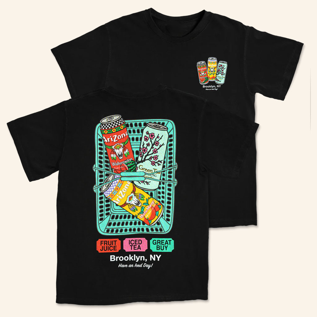 Drinkarizona Merch 2026 Black Big Cans in Bin T-Shirt Gifts For Best Friends - Petshi