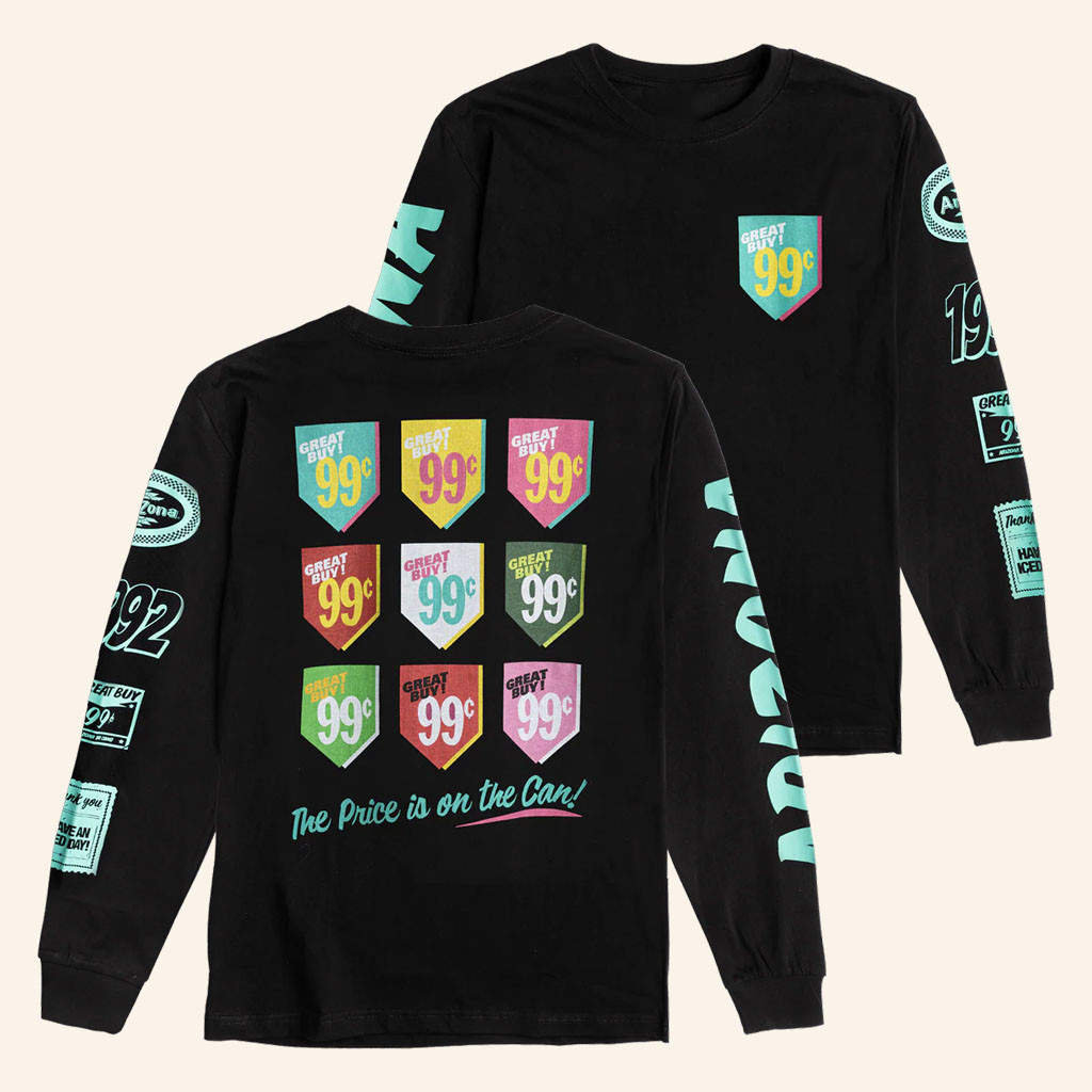 Drinkarizona Merch 2026 Black Great Buy 99 Long Sleeve T-Shirt Gifts For Besties - Petshi