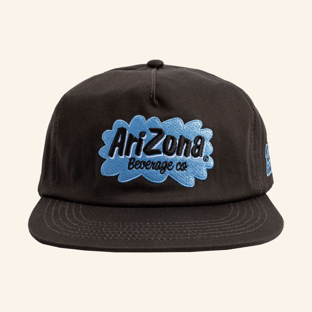 Drinkarizona Merch 2026 Charcoal And Blue Cloud Snapback Hat Embroidered Gifts For Brother - Petshi