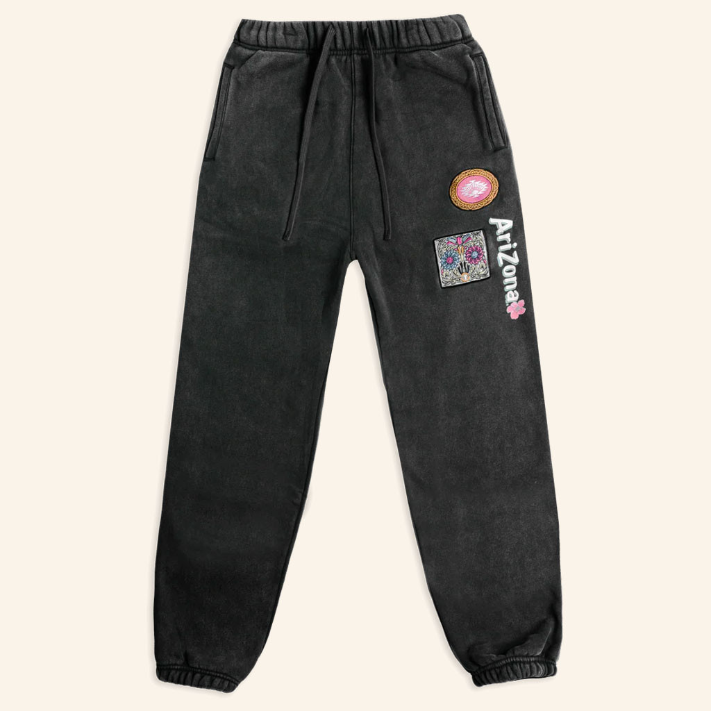 Drinkarizona Merch 2026 Charcoal Green Tea Cherry Blossom Sweatpants Gifts For Him - Petshi