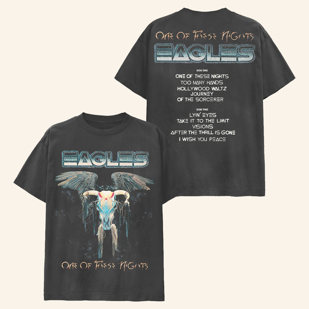 Eagles Band Merch 2026 One Of These Nights T-Shirt Gift Ideas For Rock Lovers - Petshi