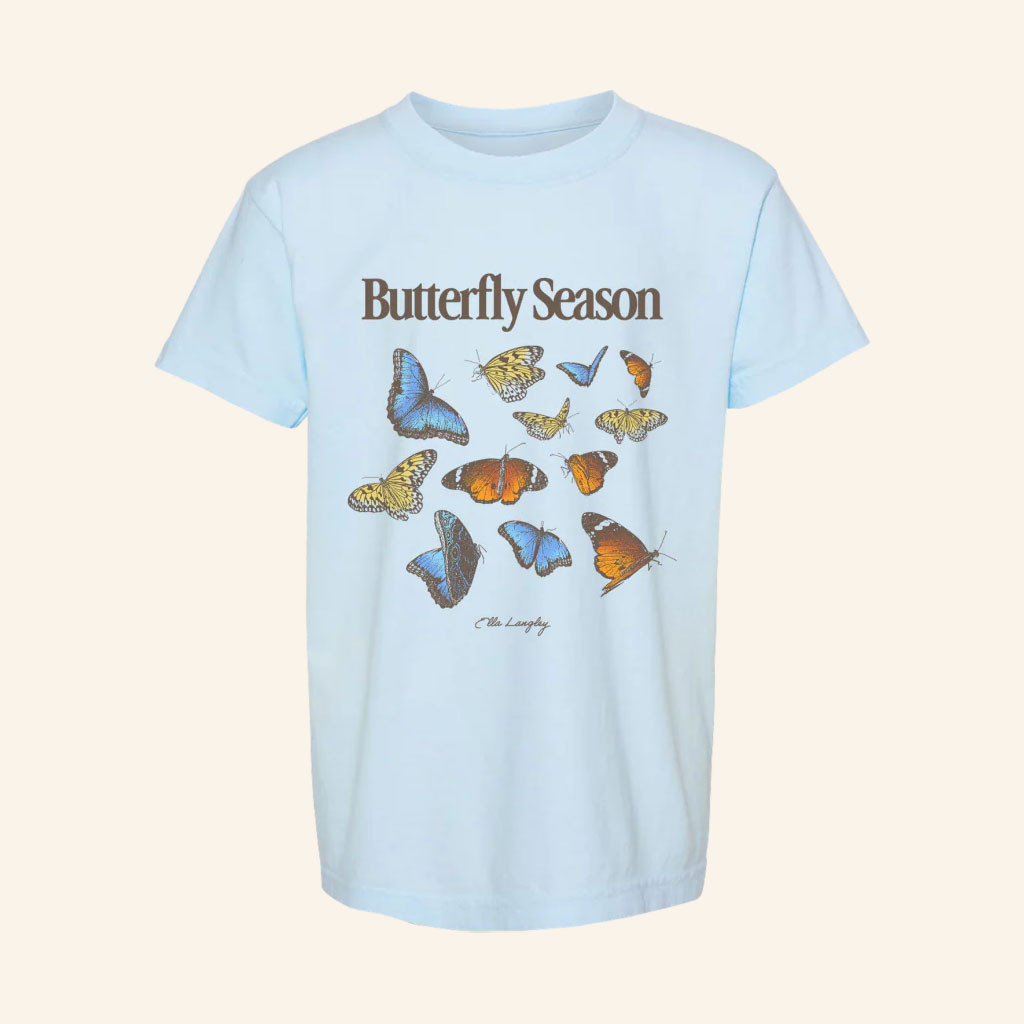 Ella Langley Merch 2026 Butterfly Season T-Shirt Best Gifts For Music Lovers - Petshi