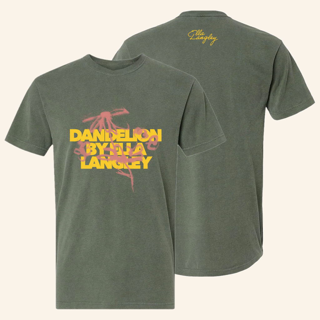 Ella Langley Merch 2026 Dandelion By Ella Langley T-Shirt Present For Country Music Lovers - Petshi