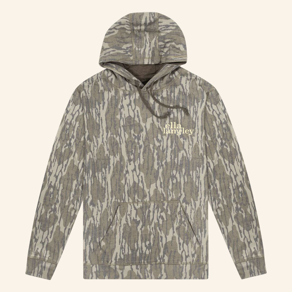Ella Langley Merch 2026 Mossy Oak Bottomland Hoodie Ella Langley Hoodie Gifts For Music Fans - Petshi