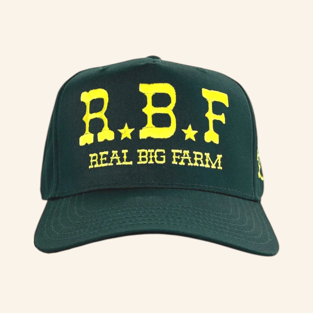 Ella Langley Merch 2026 RBF Hat Embroidered Real Big Farm Cap Gifts For Country Music Lovers - Petshi