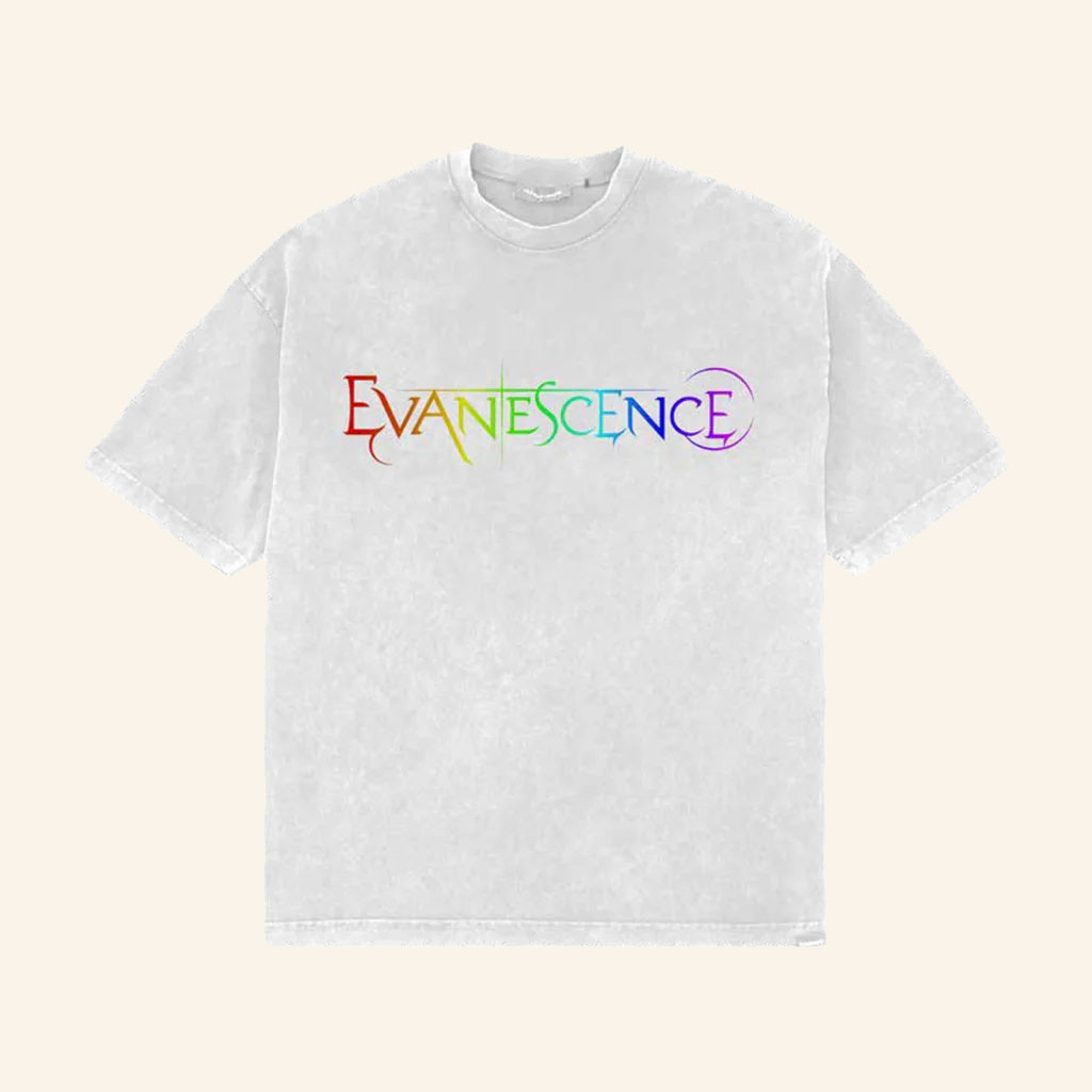Evanescence Merch 2026 Pride Logo T-Shirt Evanescence Band Shirt Present For Rock Lovers - Petshi