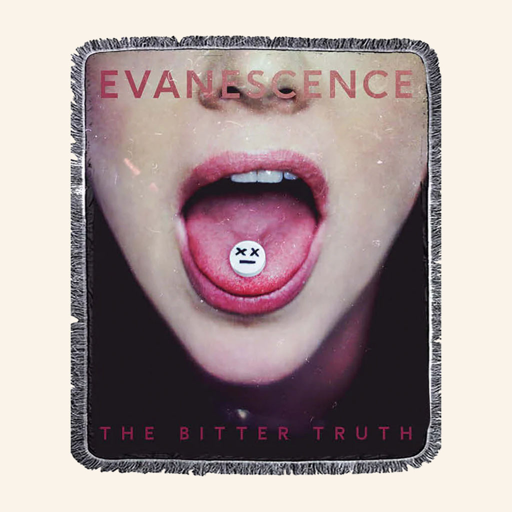 Evanescence Merch 2026 The Bitter Truth Blanket Gift Ideas For Rock Music Lovers - Petshi