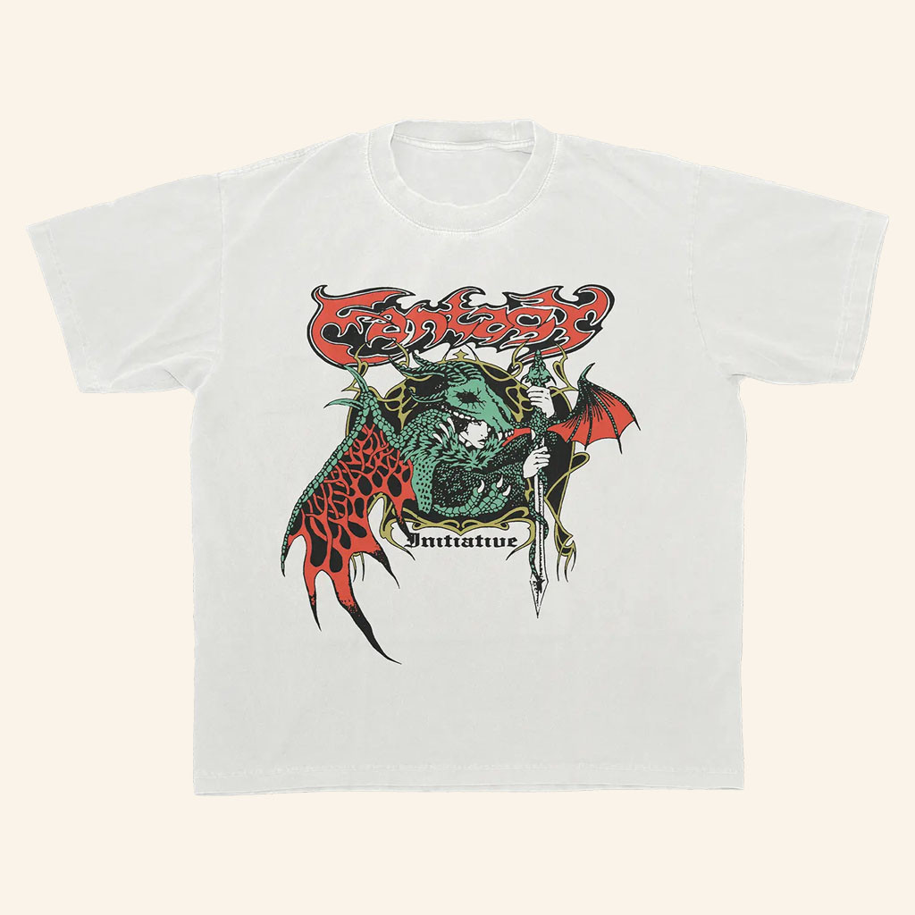 Fantasy Initiative Merch 2026 Dragonhide T-Shirt Birthday Gifts For Friends - Petshi