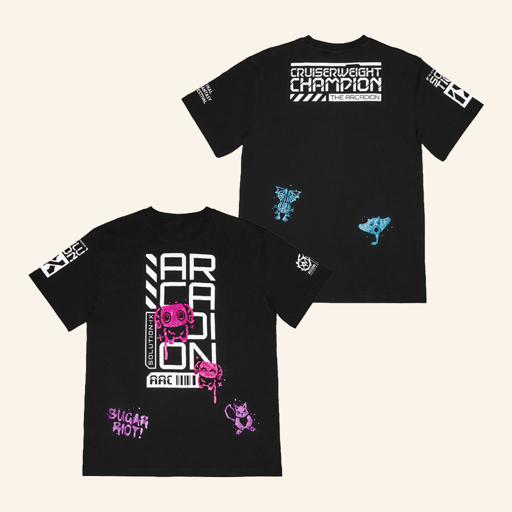 FFXIV FanFest Merch 2026 Arcadion Champion T-Shirt Final Fantasy XIV Shirt Gifts For Game Lover - Petshi