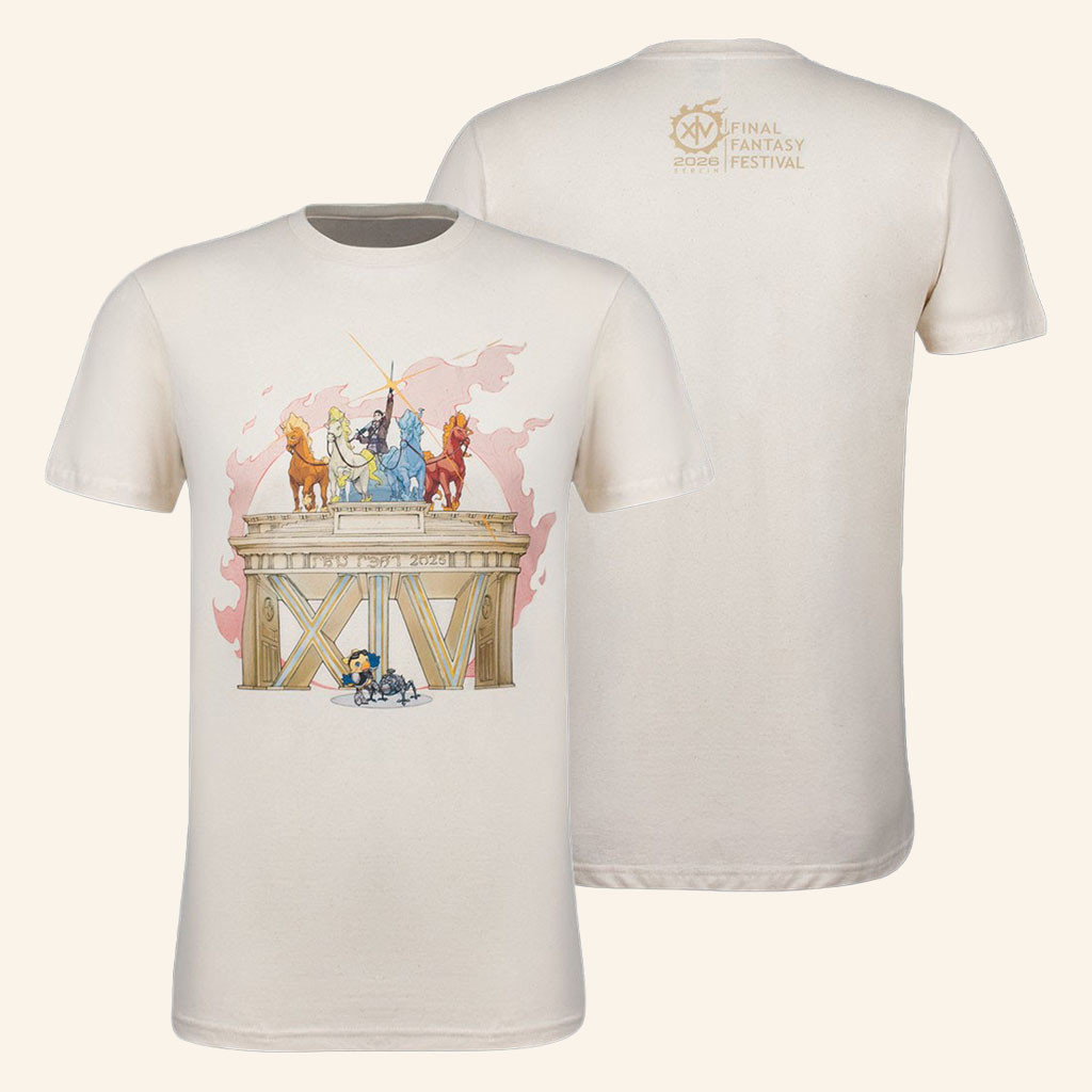 FFXIV FanFest Merch 2026 Fan Festival Gate Shirt Final Fantasy XIV T-Shirt Gifts For Gamer - Petshi