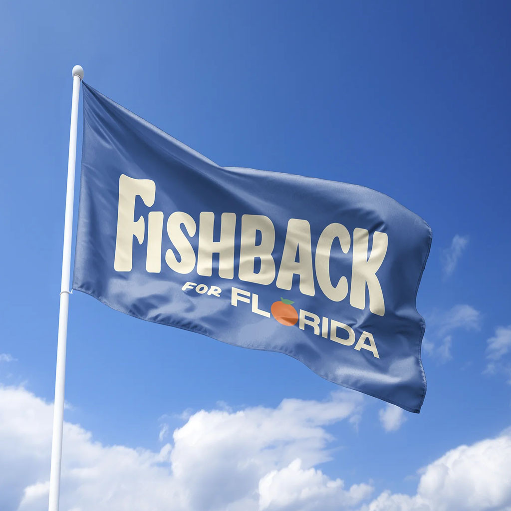 Fishback Merch 2026 Fishback For Florida Flag Indoor Outdoor Decor Republican Support Gifts - Petshi
