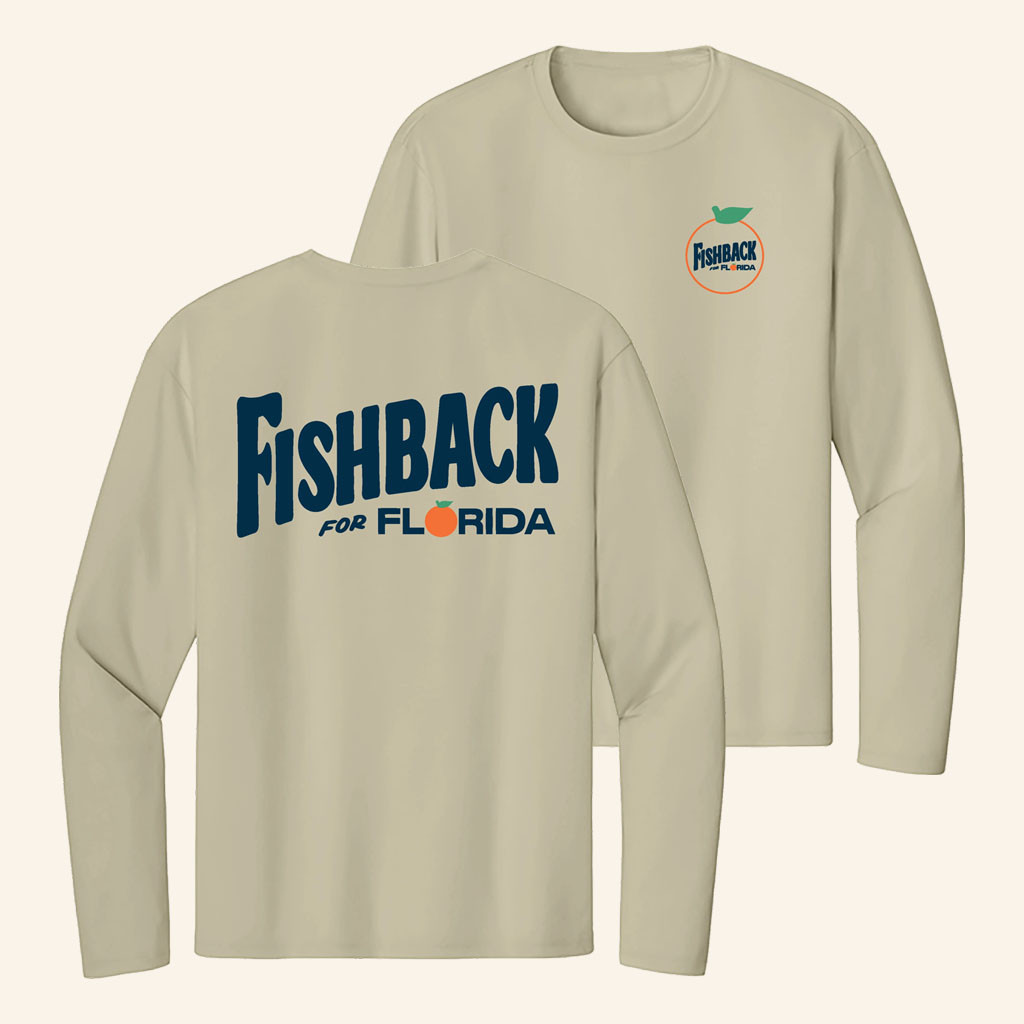 Fishback Merch 2026 Fishback For Florida Long Sleeve Shirt Republican Support Gifts - Petshi
