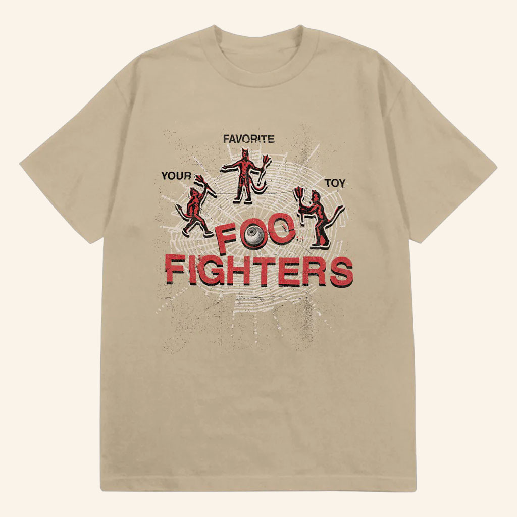 Foo Fighters Merch 2026 Your Favorite Toy Devil T-Shirt Present For Rock Band Lovers - Petshi
