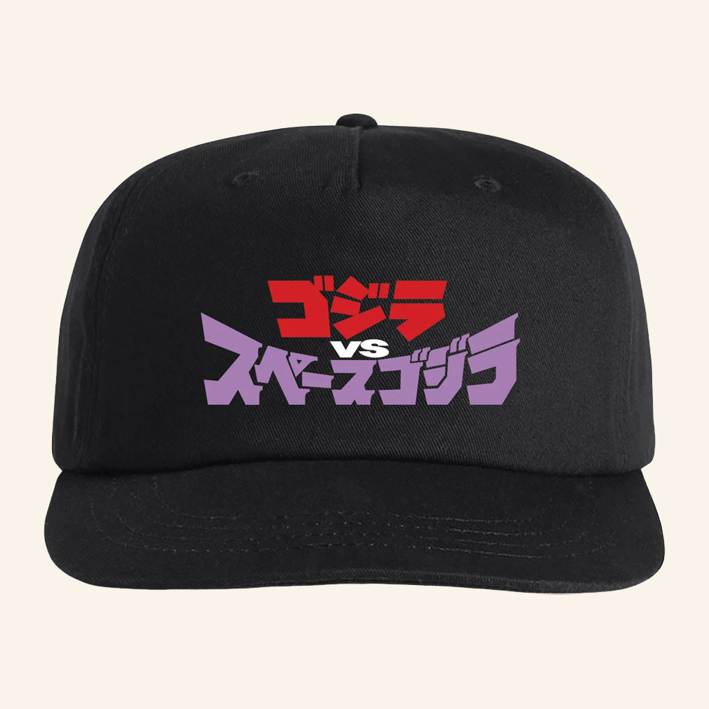 Godzilla Merch 2026 Godzilla Vs SpaceGodzilla Hat Embroidered Black Present For Friends - Petshi